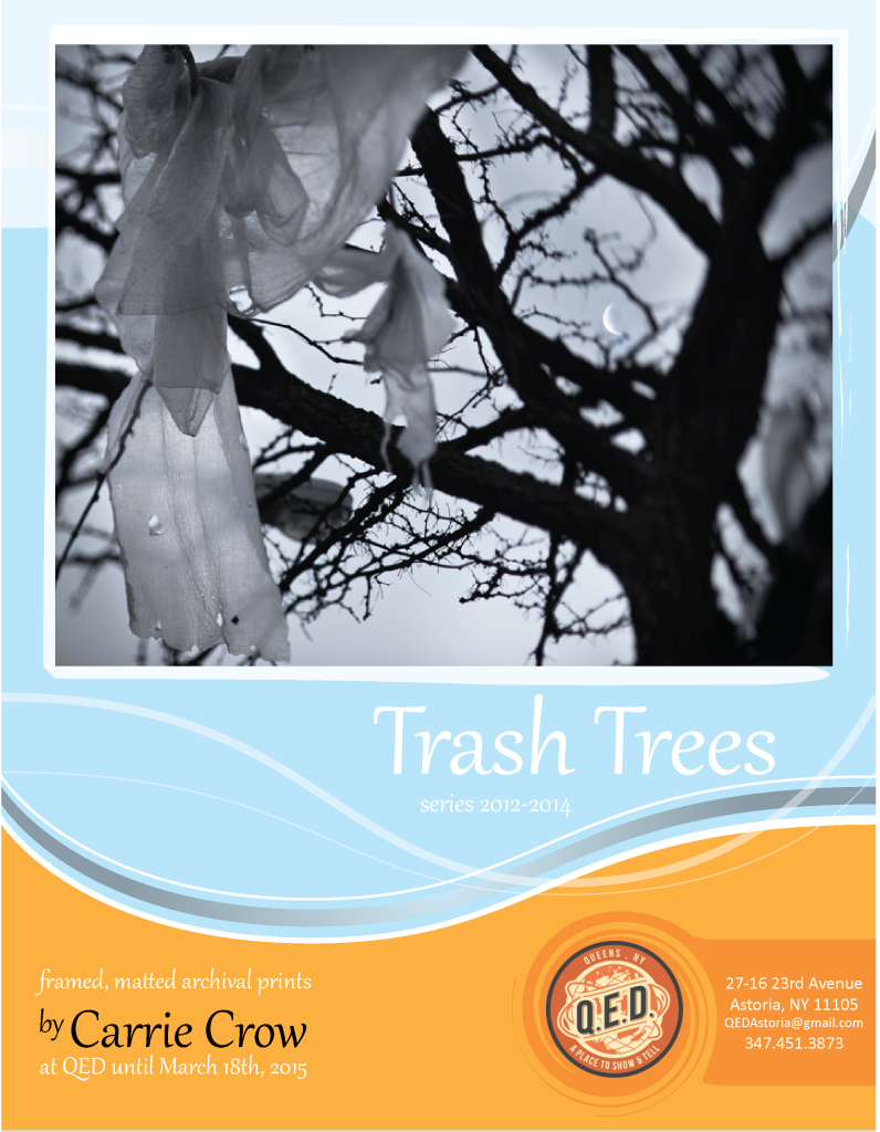 QED-TRASH TREES-Flyer